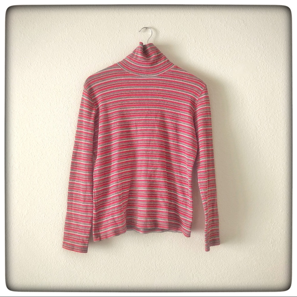 High Sierra Women’s Large Turtleneck Striped
